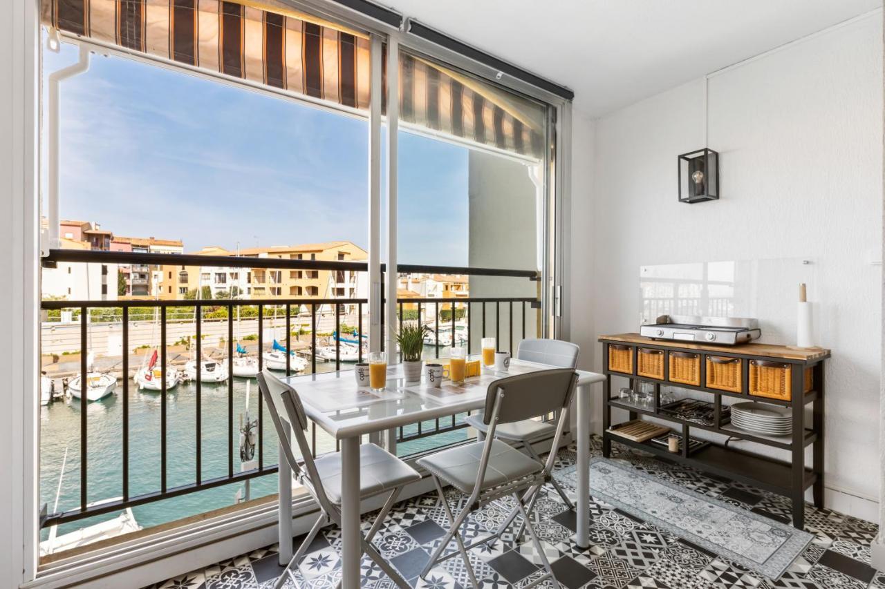 Apartmán Little Venezia By Pom, Au Bord De L'Eau, Parking Agde Exteriér fotografie